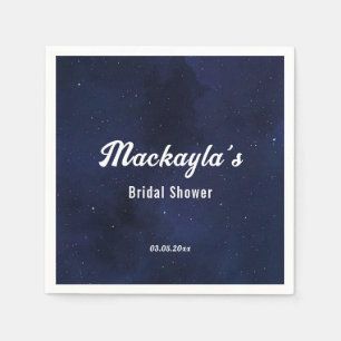 Serviette En Papier Lunch en l'honneur du mariage sous les étoiles et 