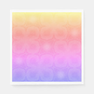 Serviette En Papier Luncheon Paper Napkins in pink purple yellow