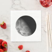 Serviette En Papier Lune (En situation)