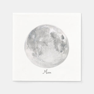 Serviette En Papier Lune