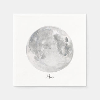 Serviette En Papier Lune