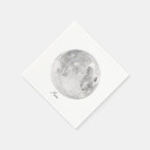 Serviette En Papier Lune (Coin)