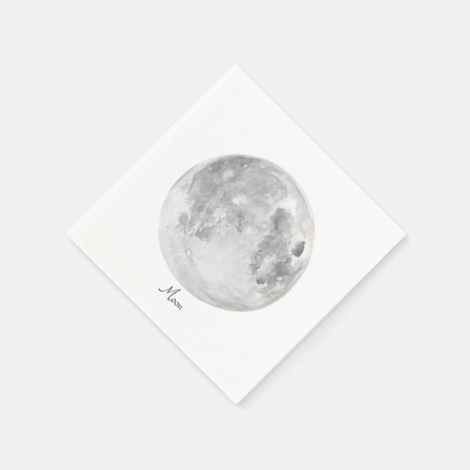 Serviette En Papier Lune (Coin)