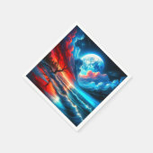 Serviette En Papier Lune (Coin)