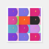 SERVIETTE EN PAPIER LUNE (Devant)