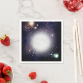 Serviette En Papier Lune et Étoiles (En situation)