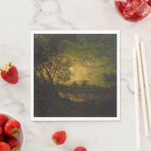 Serviette En Papier Lune (par Ralph Albert Blakelock) (En situation)