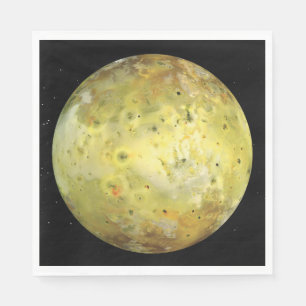 Serviette En Papier Lune volcanique de Jupiter