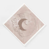 Serviette En Papier Lunes (Coin)
