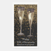 Lunettes de Champagne Fête de Mariage Personnalisé