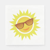 Serviette En Papier Lunettes de soleil (Devant)