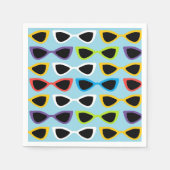 Serviette En Papier Lunettes de soleil rétros serviette (Devant)