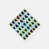 Serviette En Papier Lunettes de soleil rétros serviette (Coin)