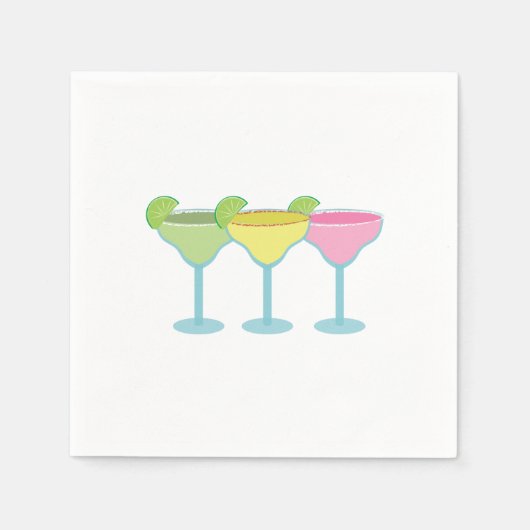 Serviette En Papier Lunettes Margarita (Devant)