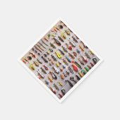 Serviette En Papier Lures de pêche classique Thunder_Cove (Coin)