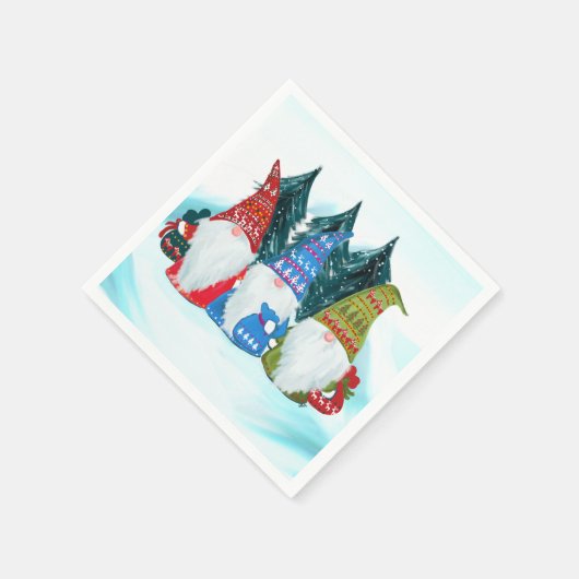 Serviette En Papier Lutins (Coin)