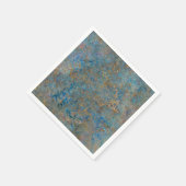 Serviette En Papier Luxe lapis Lazuli Marble (Coin)