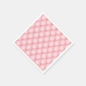 Serviette En Papier Luxueux Motif en diamant verni rose (Coin)