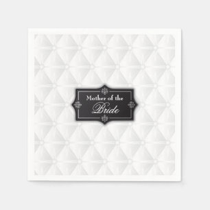 Serviette En Papier Luxuriante mère de la Mariage de mariée   Napkin