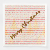 Serviette En Papier Luxury Christmas Christmas Trees Festive (Devant)