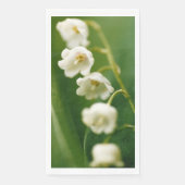 Serviette En Papier Lys blanc de muguet (Convallaria majalis)  (Devant)
