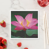 Serviette En Papier Lys d'eau (En situation)