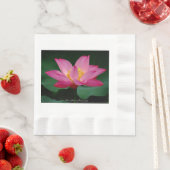 Serviette En Papier Lys d'eau (En situation)