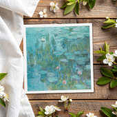 Serviette En Papier Lys d'eau Claude Monet