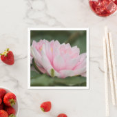 Serviette En Papier Lys d'eau rose (En situation)