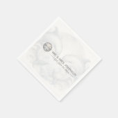 Serviette En Papier M. et Mme Mariage (Coin)