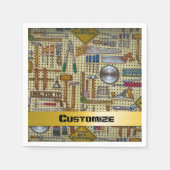 Serviette En Papier M. Réparer It Handyman Outils serviettes (Devant)