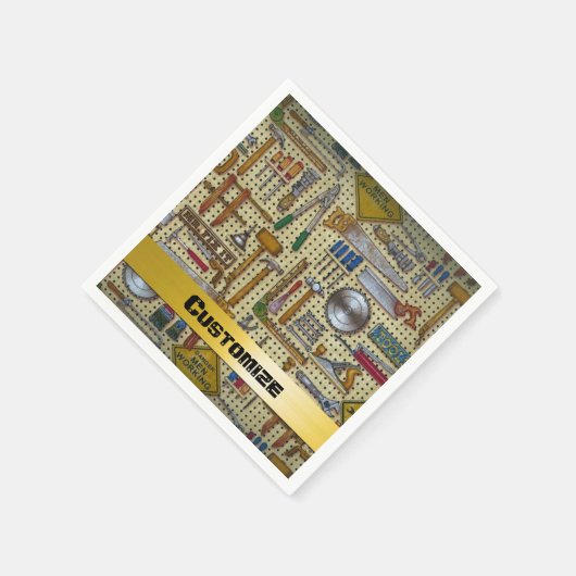 Serviette En Papier M. Réparer It Handyman Outils serviettes (Coin)