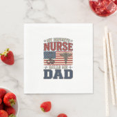 Serviette En Papier Ma infirmière préférée m'appelle papa conception d (En situation)