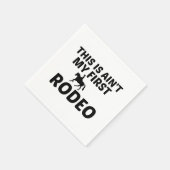 SERVIETTE EN PAPIER MA PREMIÈRE RODÉO (Coin)