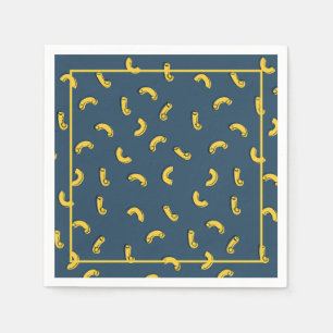 Serviette en papier Macaroni et Fromage