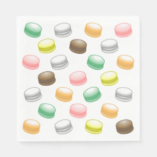 Serviette En Papier Macarons Sweet 16 Party
