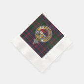 Serviette En Papier MacDonald Tartan & Badge (Coin)