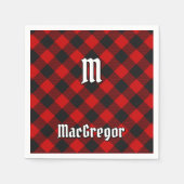Serviette En Papier MacGregor Rob Roy Tartan Napkins (Devant)