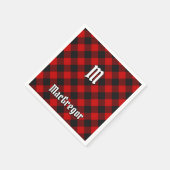 Serviette En Papier MacGregor Rob Roy Tartan Napkins (Coin)