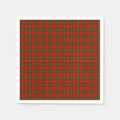 Serviette En Papier MacGregor Tartan (Devant)