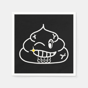 Serviette En Papier Macho Poop - Brootsch le PooPoo