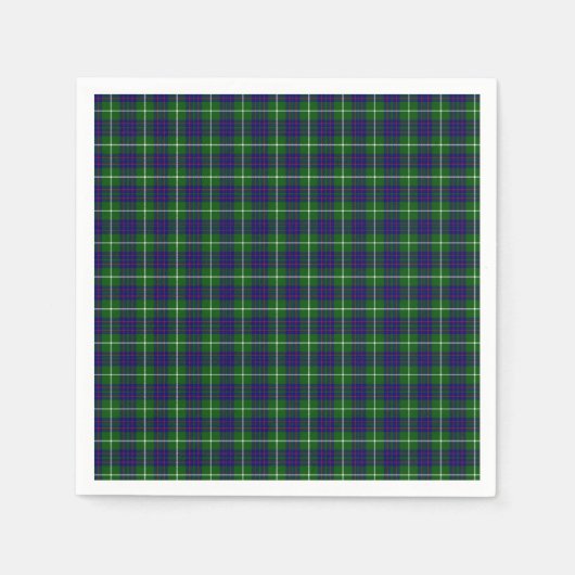 Serviette En Papier MacIntyre Tartan (Devant)