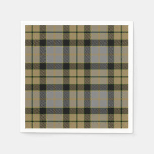 Serviette En Papier MacKay Patiné Tartan