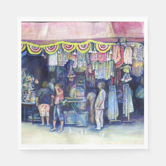 Serviette En Papier Mad Man on Market and Main, Singapour (Devant)