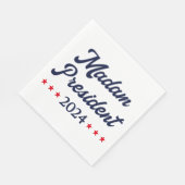 Serviette En Papier Madame la Présidente 2024 I - Kamala Harris (Coin)