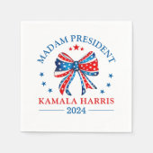 Serviette En Papier Madame la Présidente Kamala Harris (Devant)