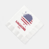 SERVIETTE EN PAPIER MAGADONIE 2024 (Coin)