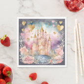Serviette En Papier Magic Fairytale Princess Baby shower (En situation)