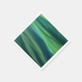 Serviette En Papier Magic Green Cocktail Napkin (Coin)