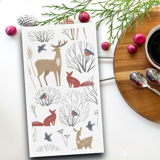 Serviette En Papier Magic Winter Wonderland